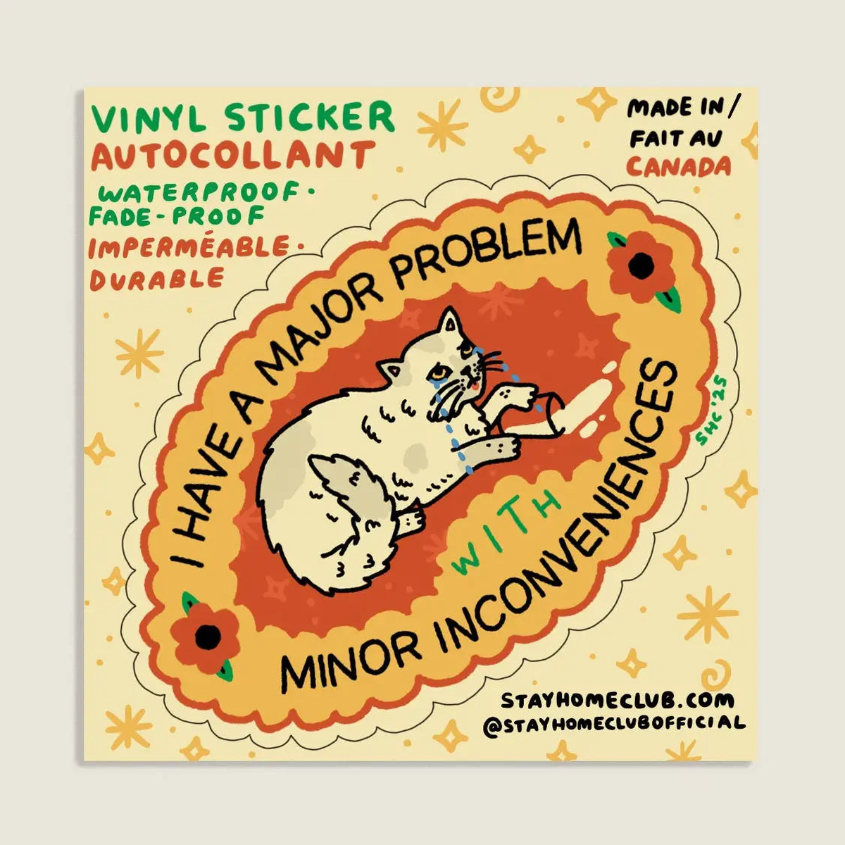 Sticker: MINOR INCONVENIENCES