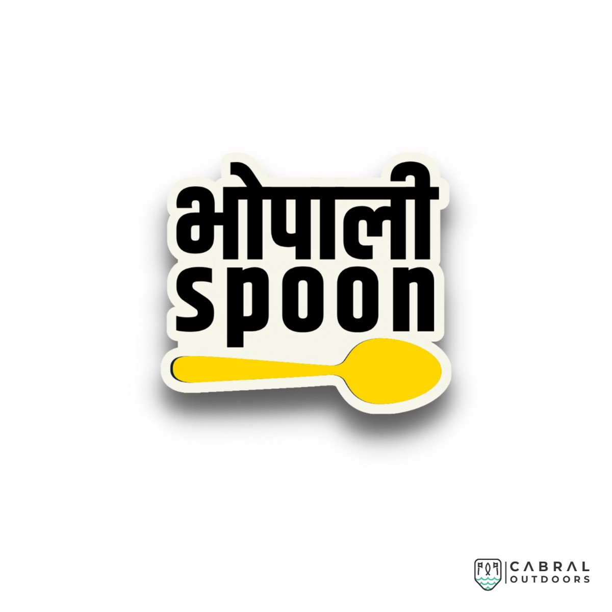 Bhopali Spoon Sticker