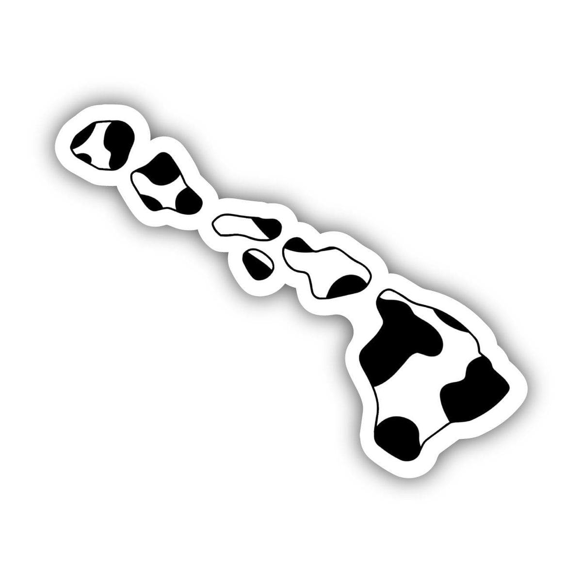 Hawaii Cow Pattern Sticker