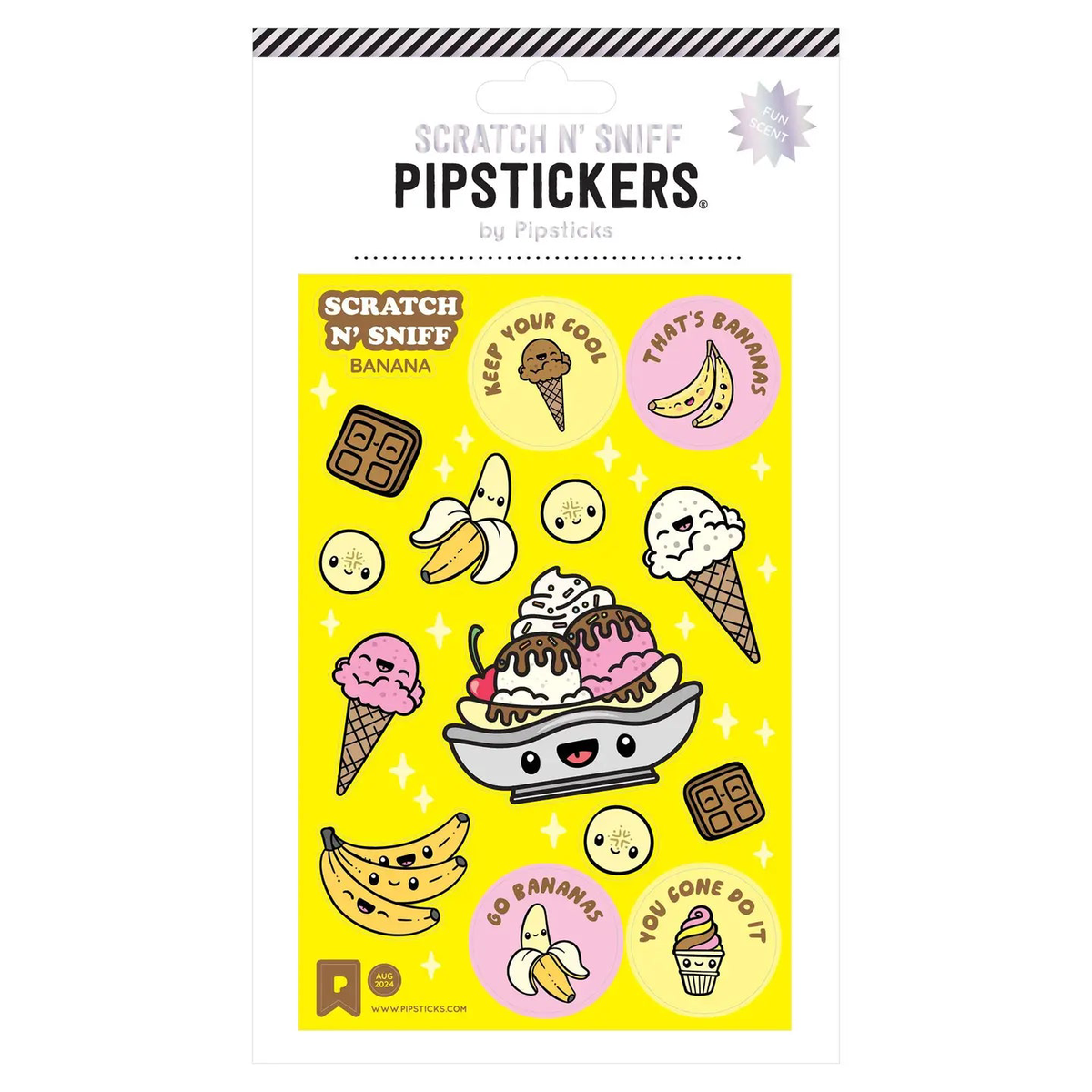 Split Decision Scratch 'n Sniff Stickers | Pipsticks