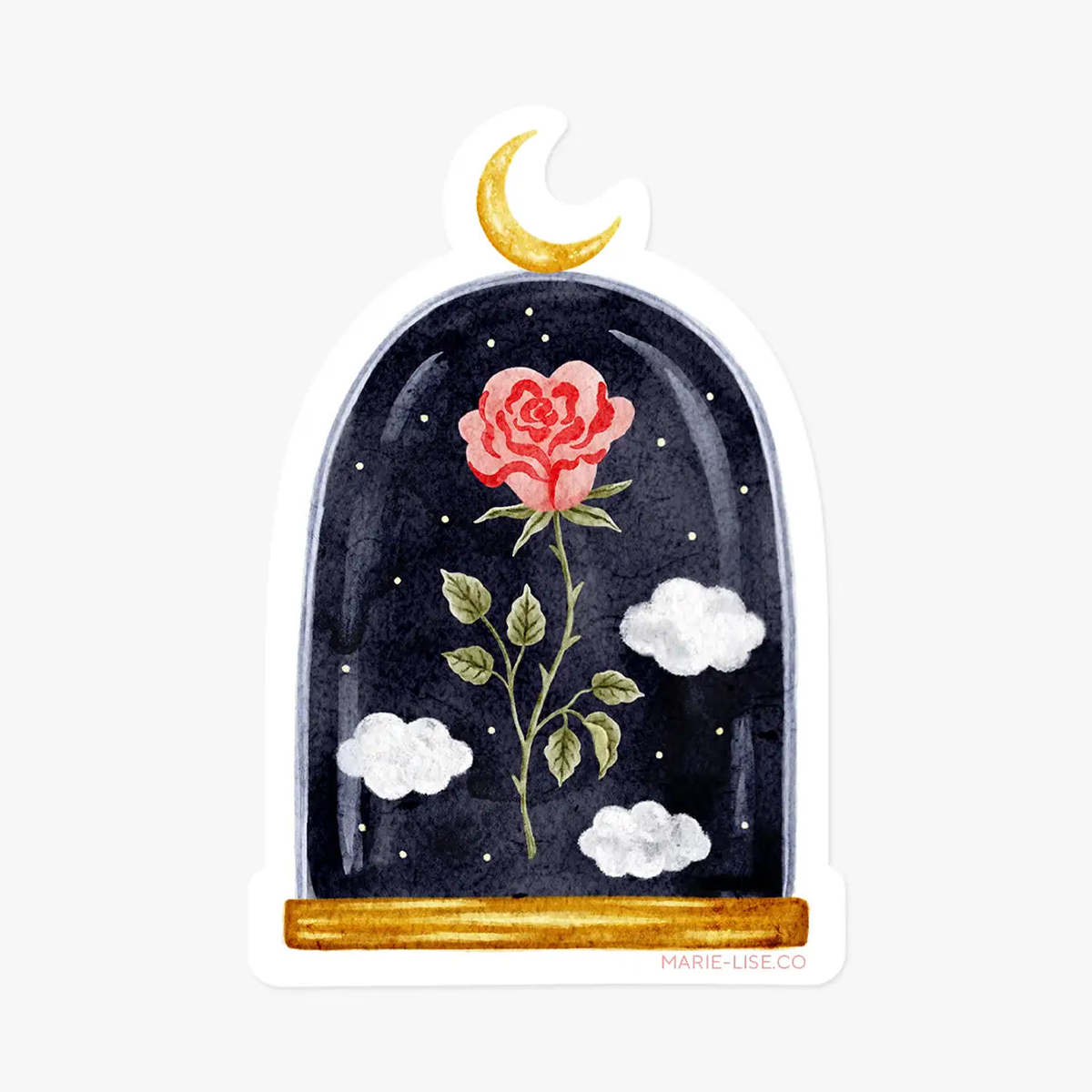 Sticker - Night Rose