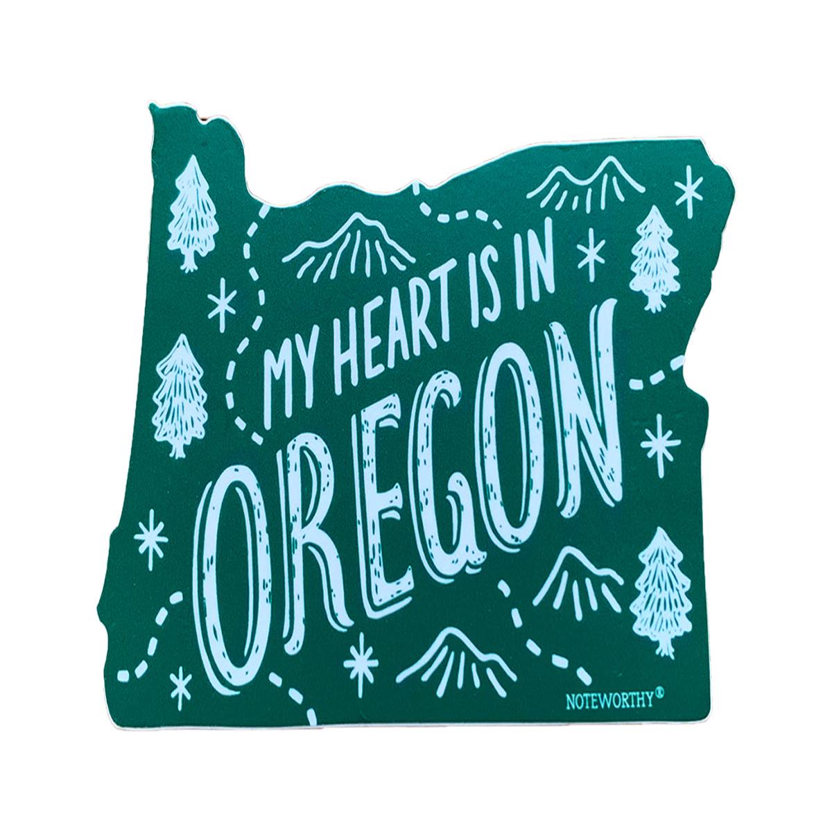 Oregon State Sticker