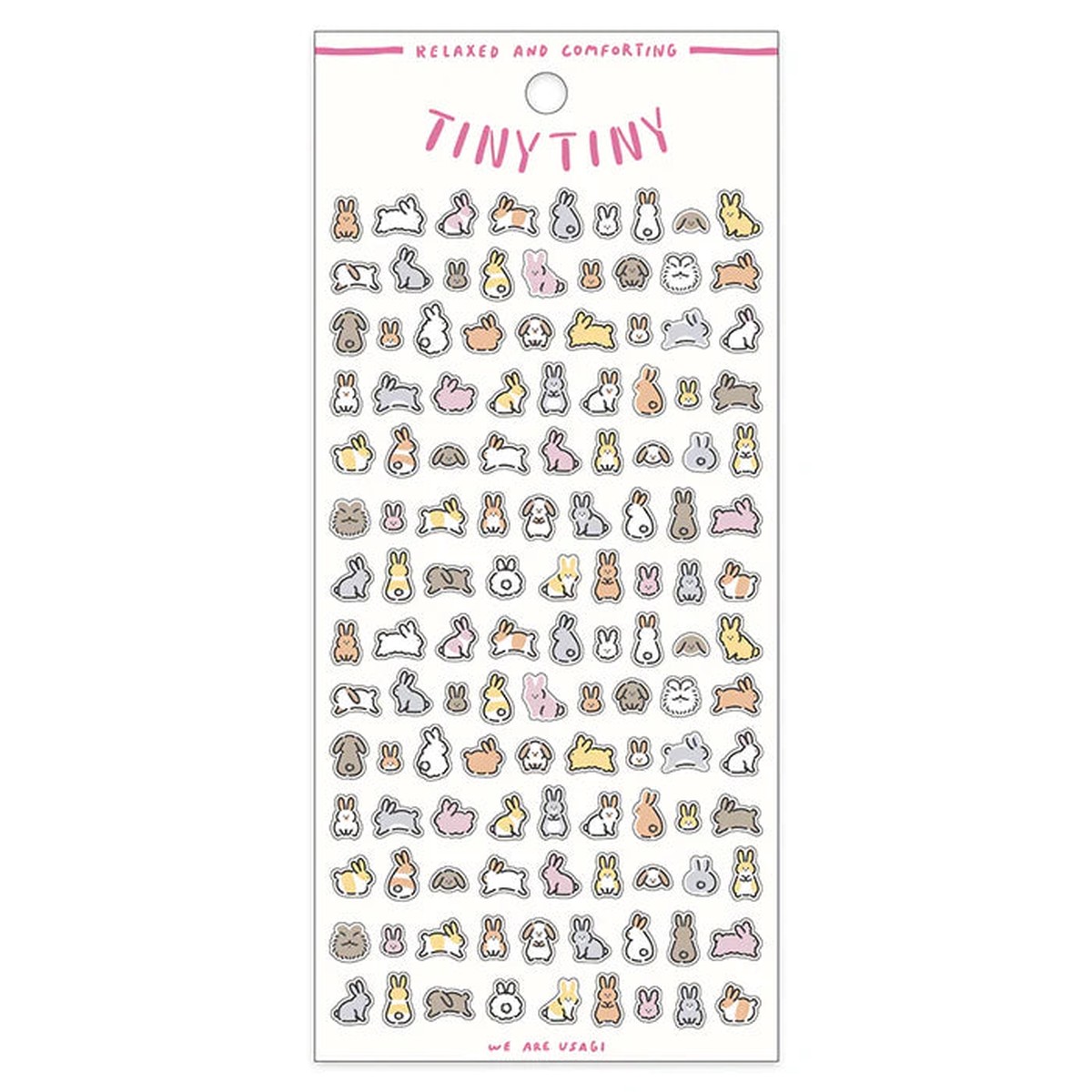 Tiny Tiny Rabbit Sticker Set