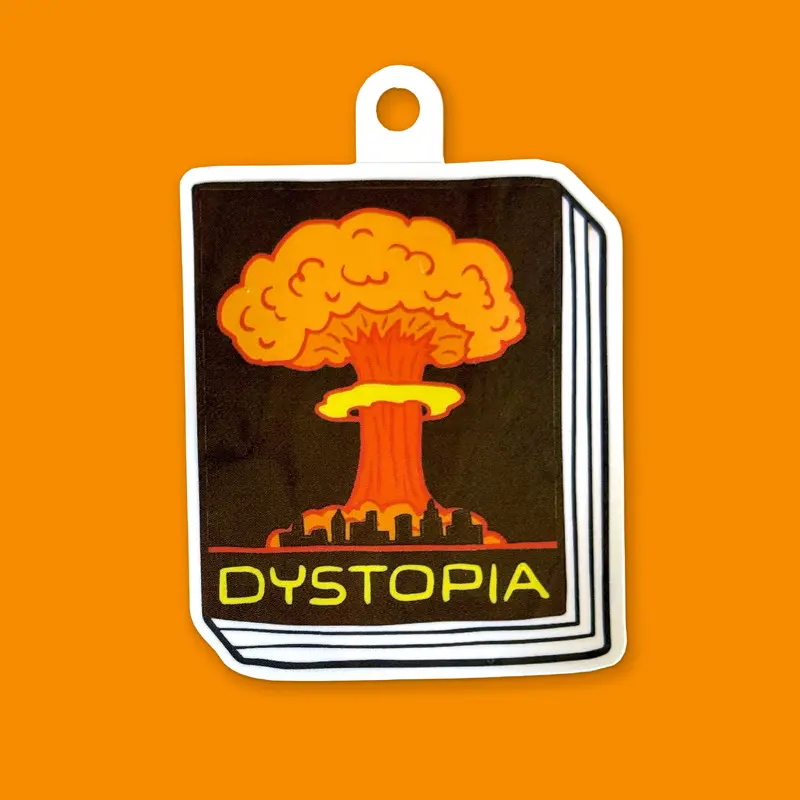 Book Sticker: Dystopia