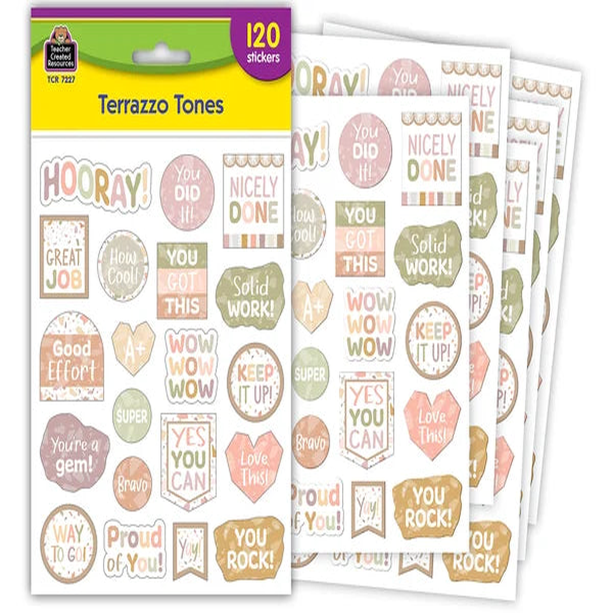 Terrazzo Tones Stickers