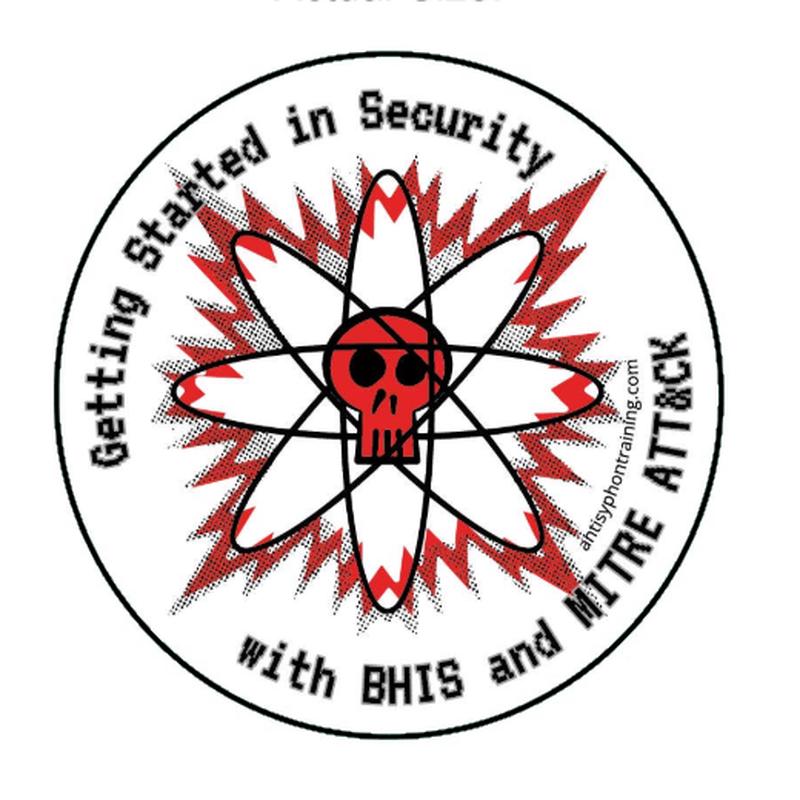 Antisyphon Sticker - Getting Started In Security