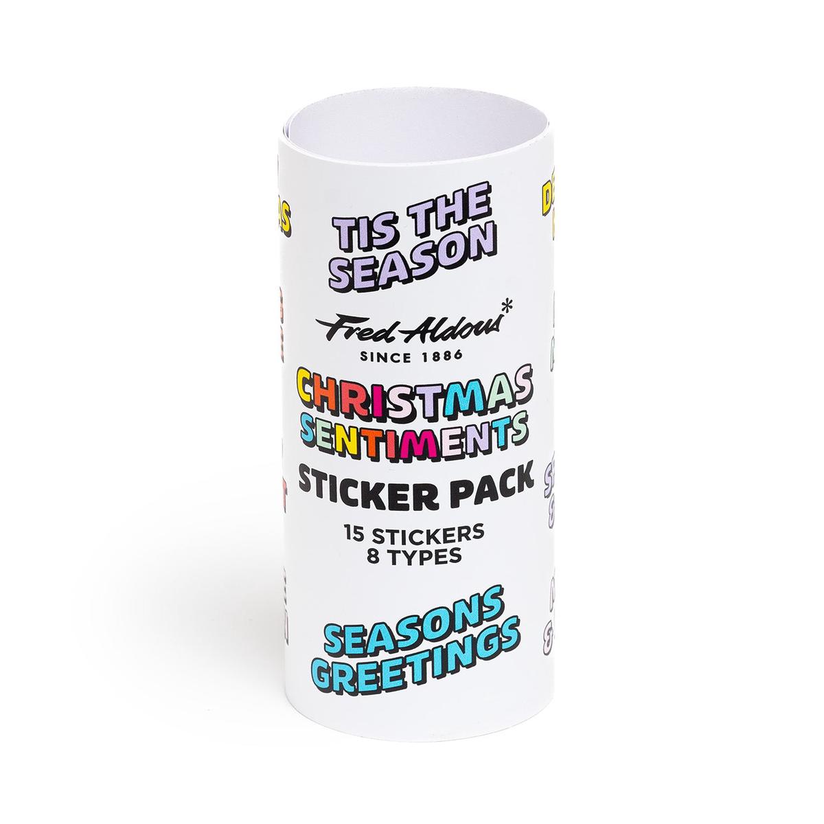 Fred Aldous Christmas Sentiments Sticker Pack Medium