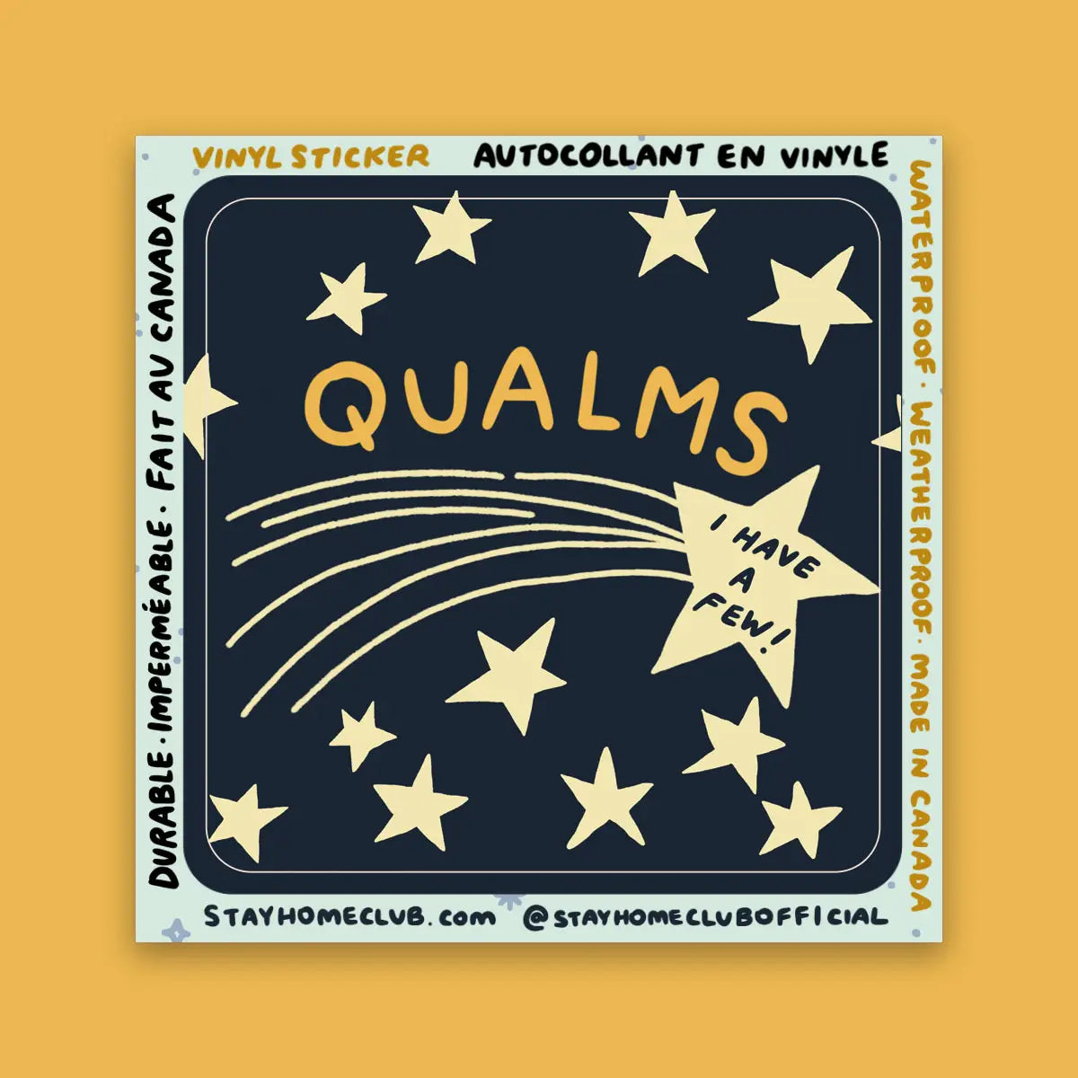 Sticker - Qualms