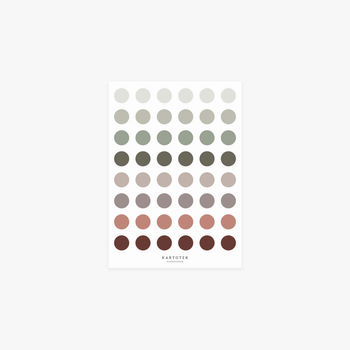 MINI DOT STICKERS // EARTH
