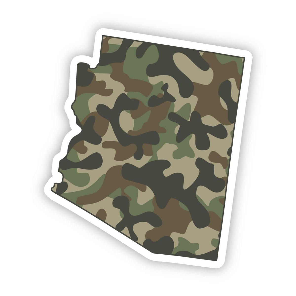 Arizona Camo Pattern Sticker