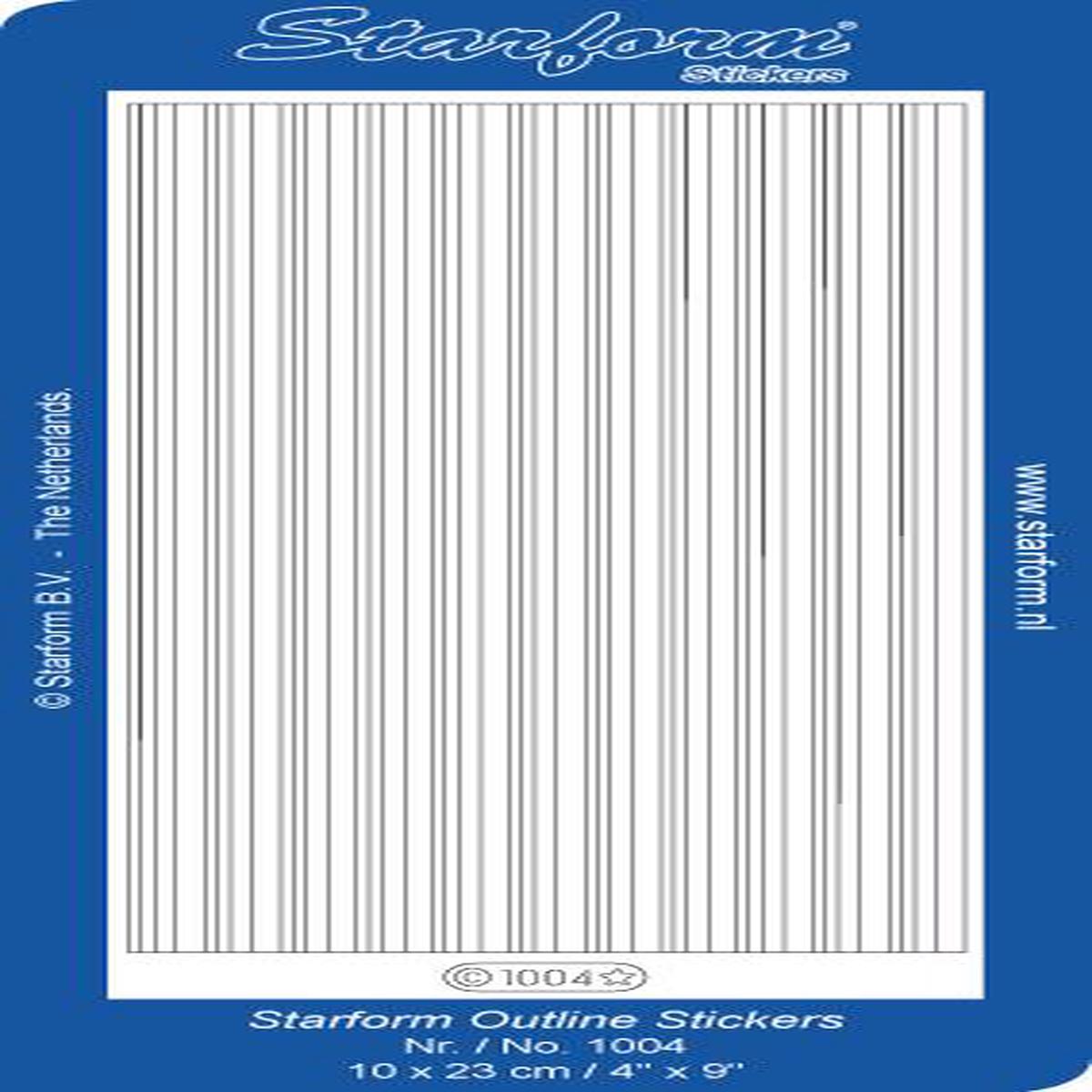 Deco Stickers - Thick/Thin border