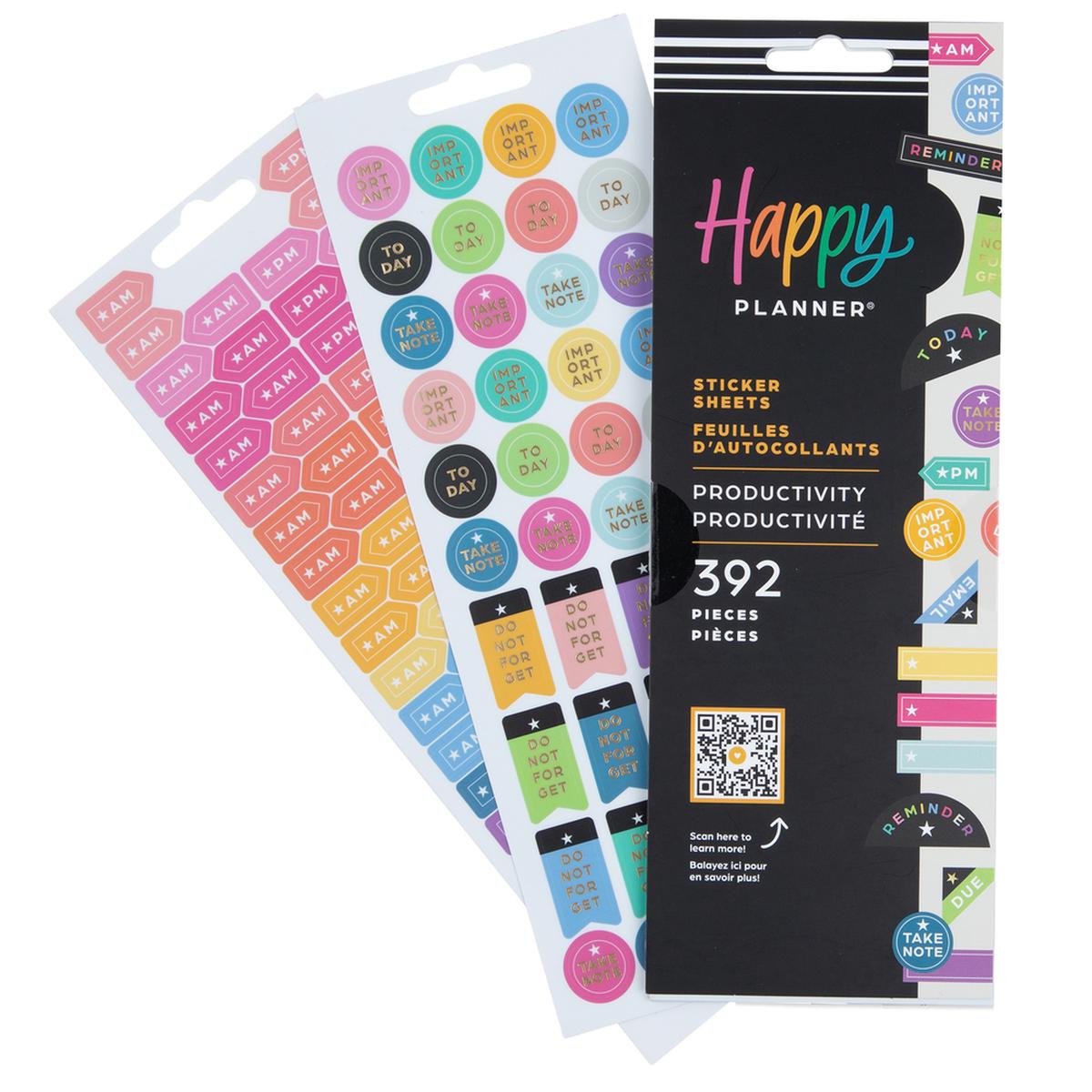 Productivity - 8 Sticker Sheets