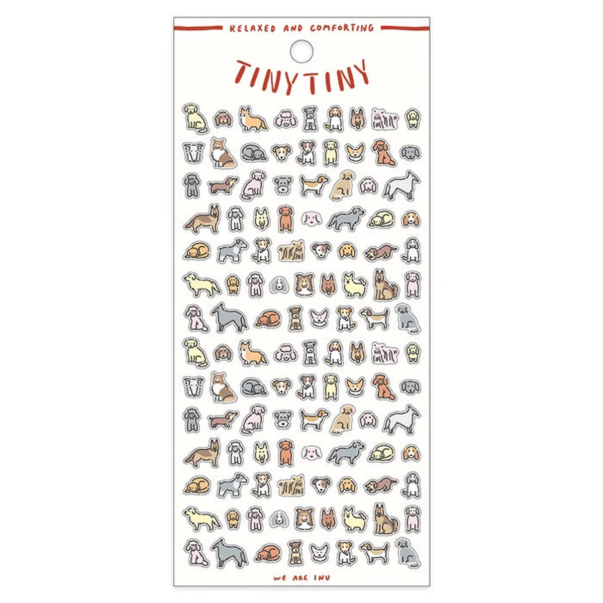 Tiny Tiny Dog Sticker Set