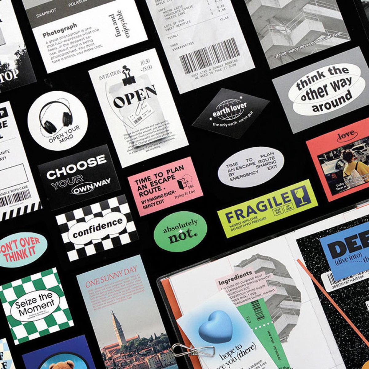 Iconic Collect Sticker Pack  23 Sheets