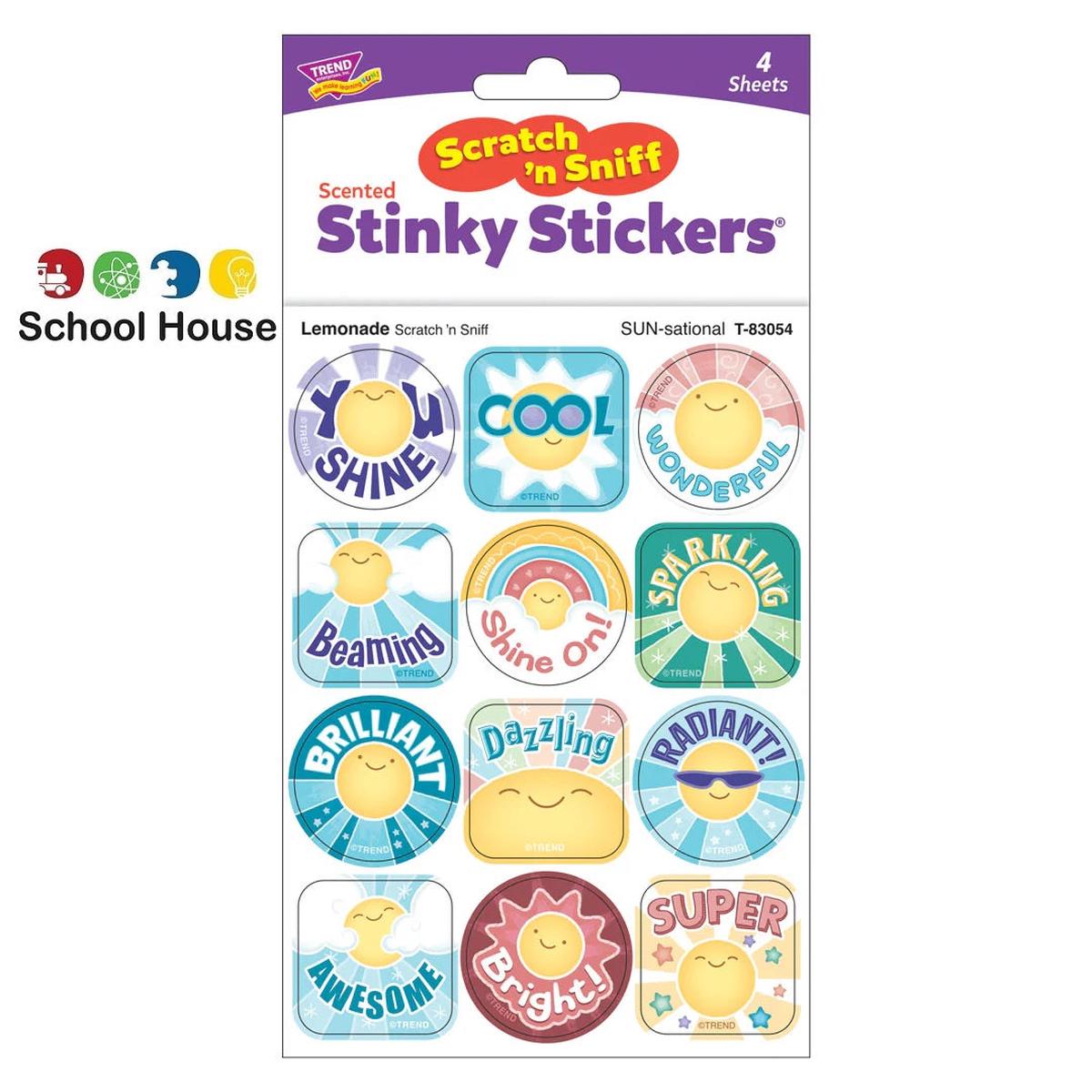 Sun-Sational Stinky Stickers