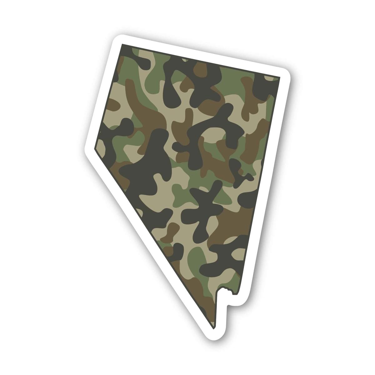 Nevada Camo Pattern Sticker