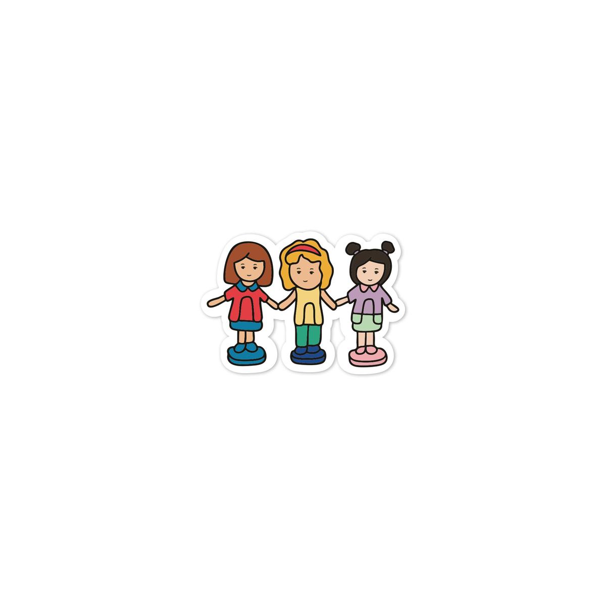 Paper People Sticker #2