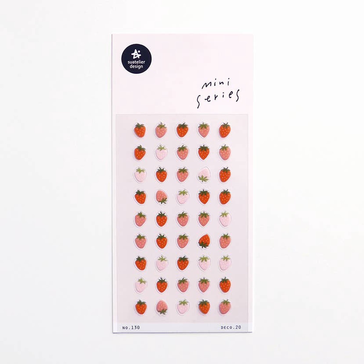Tiny Strawberries Sticker Sheet