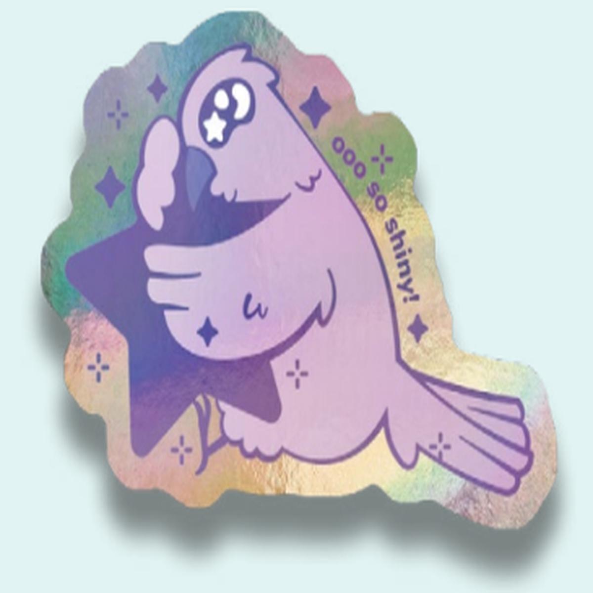 Sticker: So Shiny!
