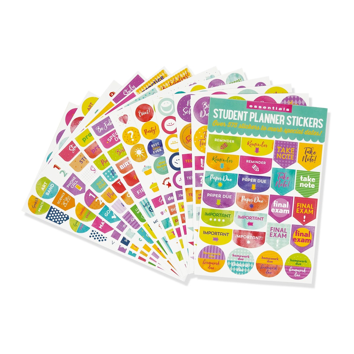 ESSENTIALS STUDENT PLANNER STICKERS