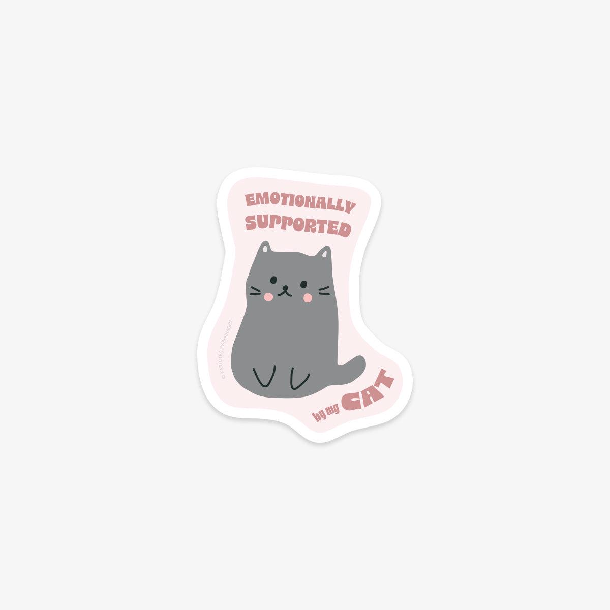 VINYL STICKER // SUPPORT CAT