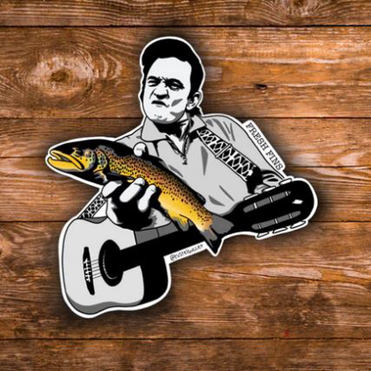 Johnny Cast Sticker