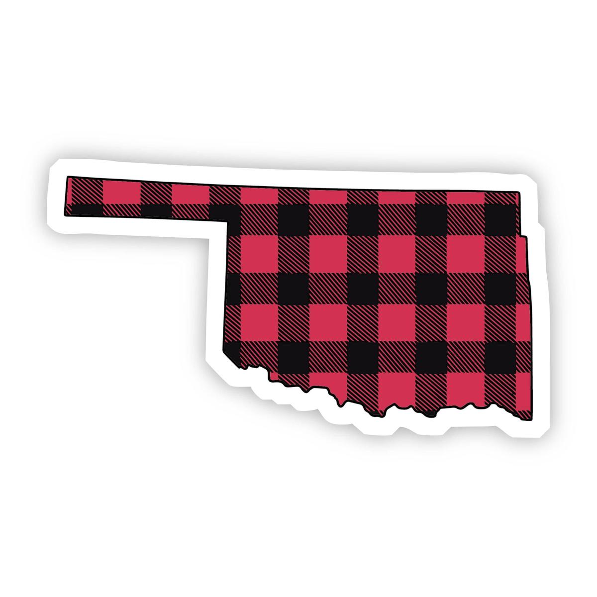 Oklahoma Flannel Sticker