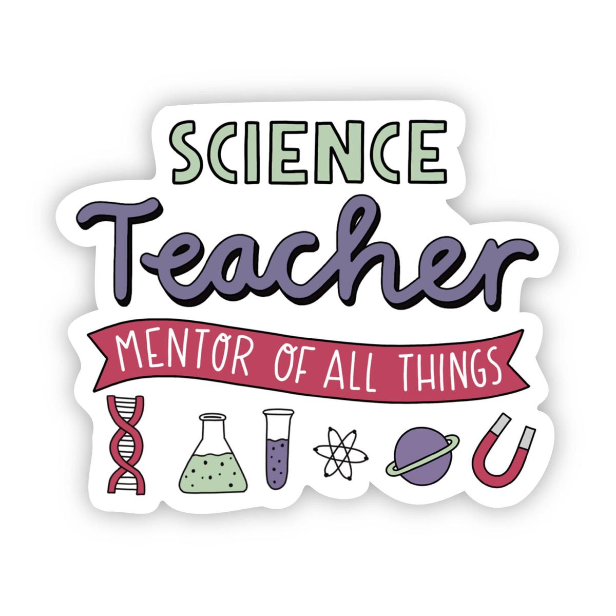 Science Teacher Sticker