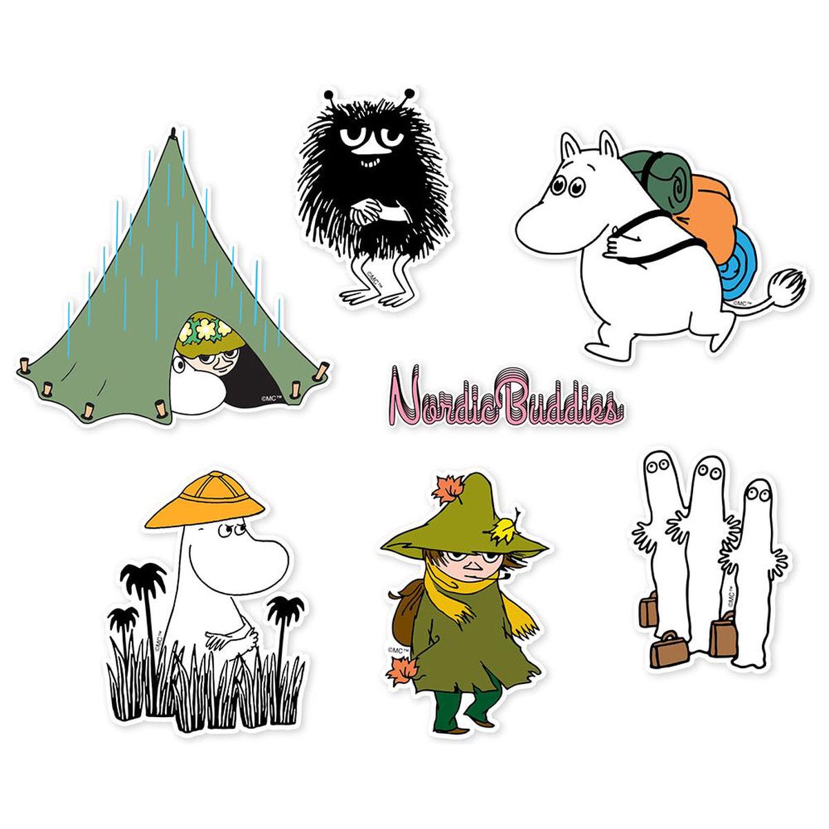 Sniff Stickers 6-set