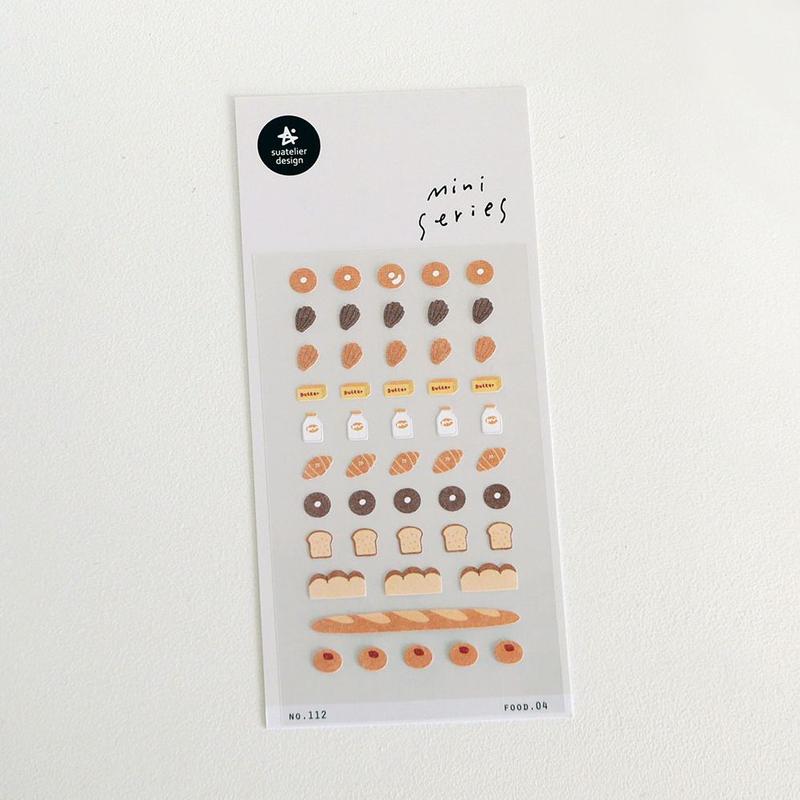 Suatelier Design Mini Stickers Bread