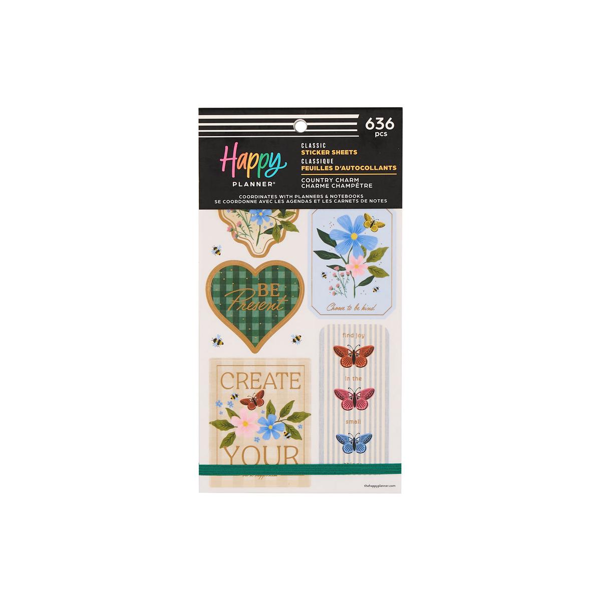 Country Charm - Value Pack Stickers