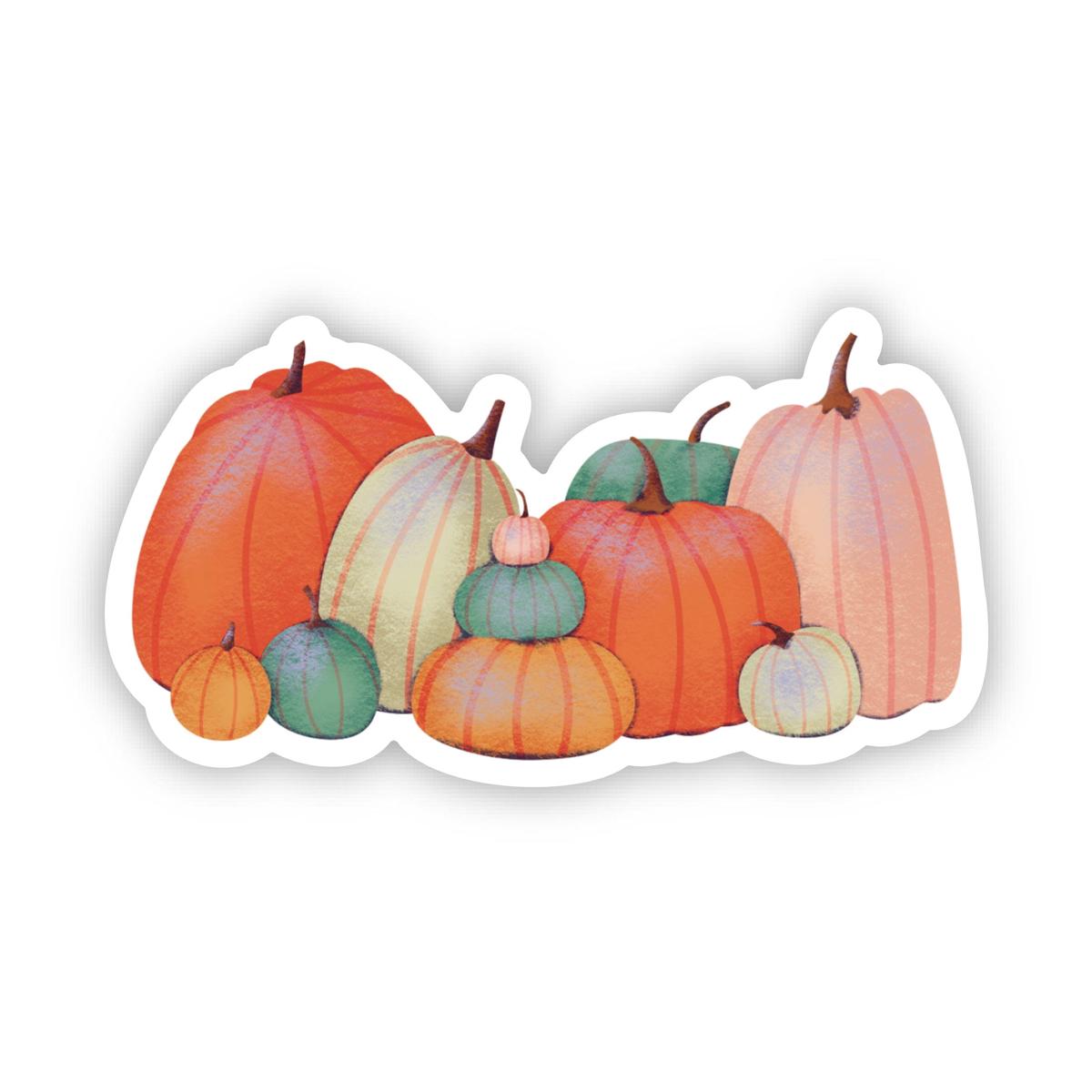 Fall Pumpkin Variety Sticker