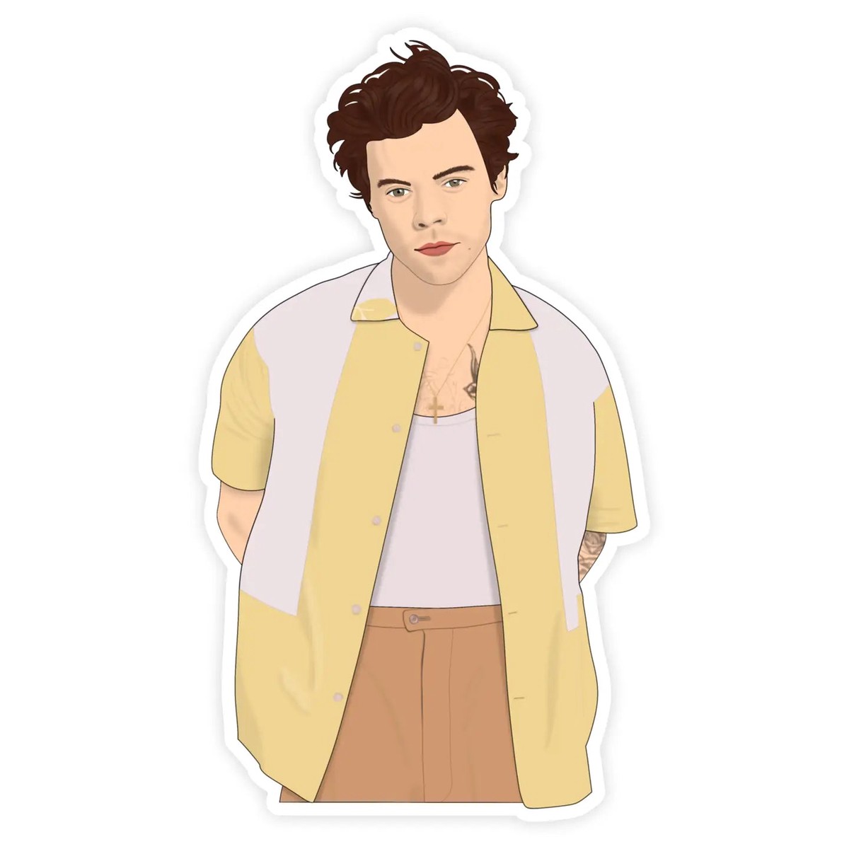 HARRY STYLES ESQUIRE STICKER