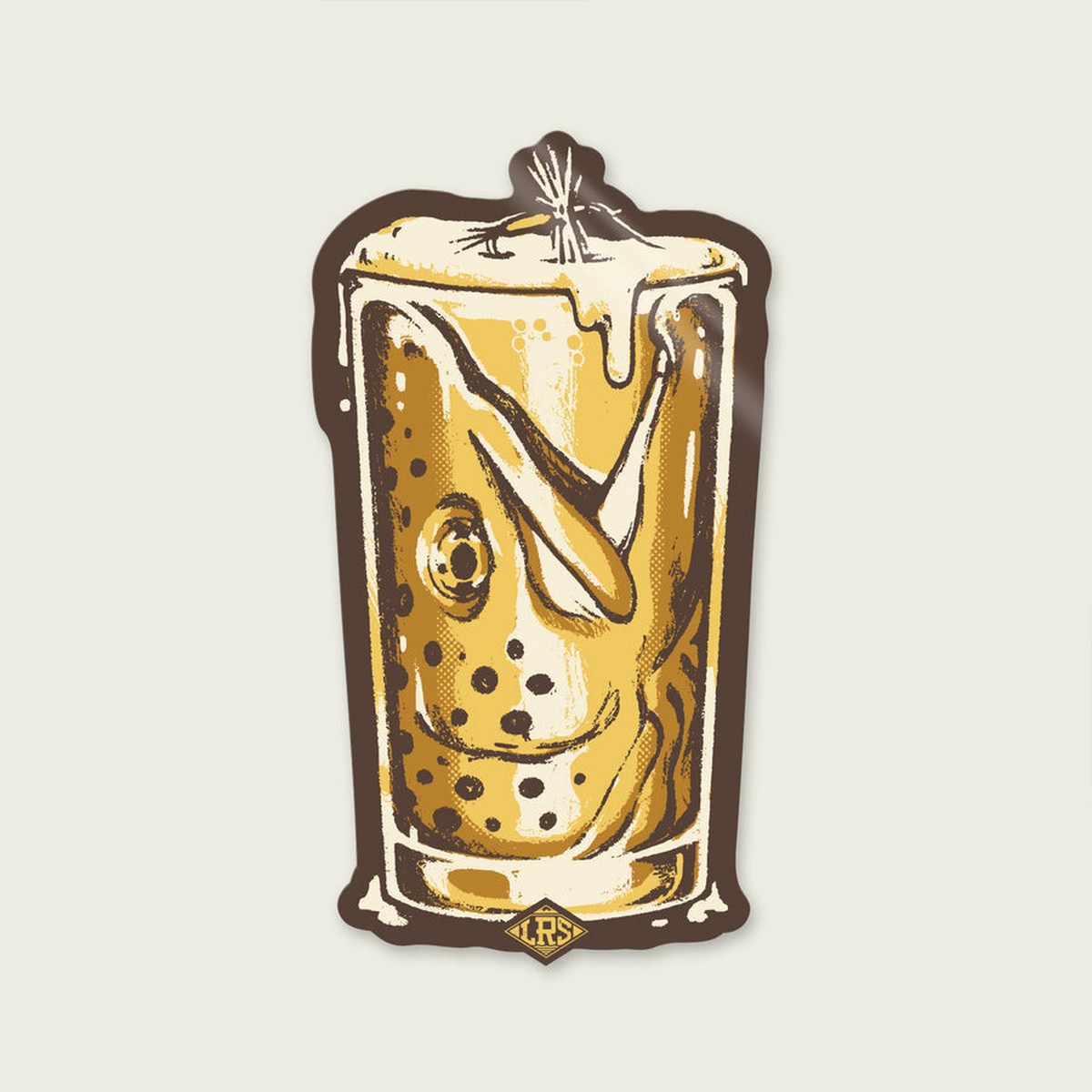 LRS Brown Ale Decal