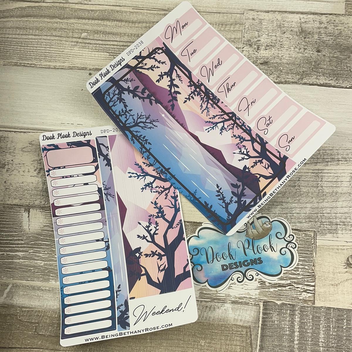 Tranquil Compact Medium Passion Planner Week Kit (DPD2067)