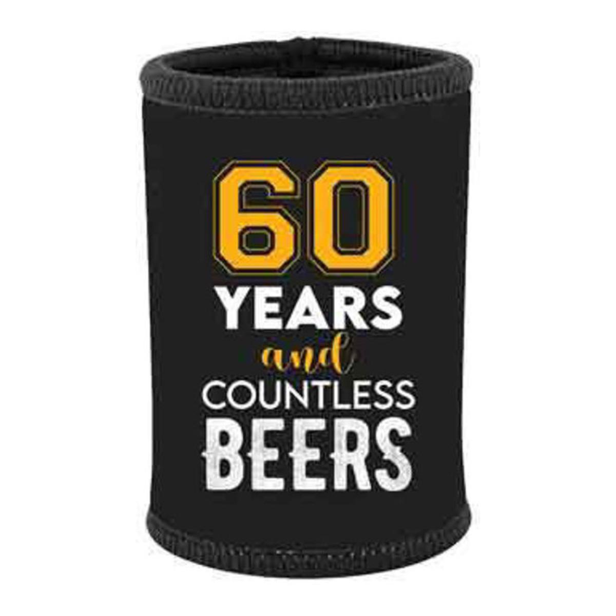 60 Years Stubby Holder