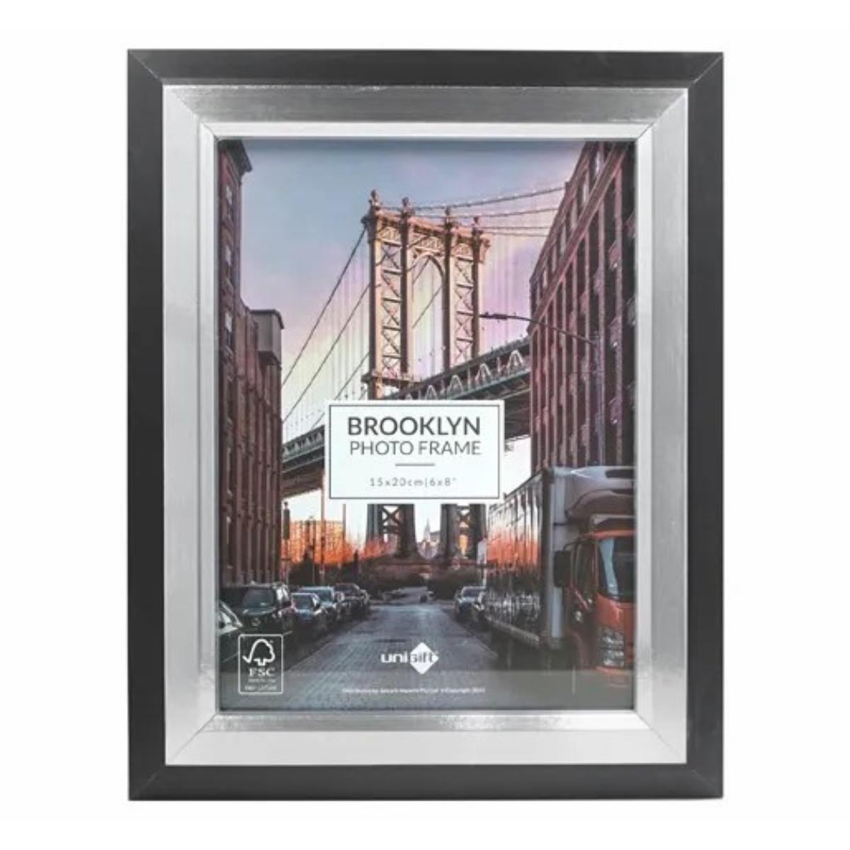 Brooklyn Frame 15x20cm Silver