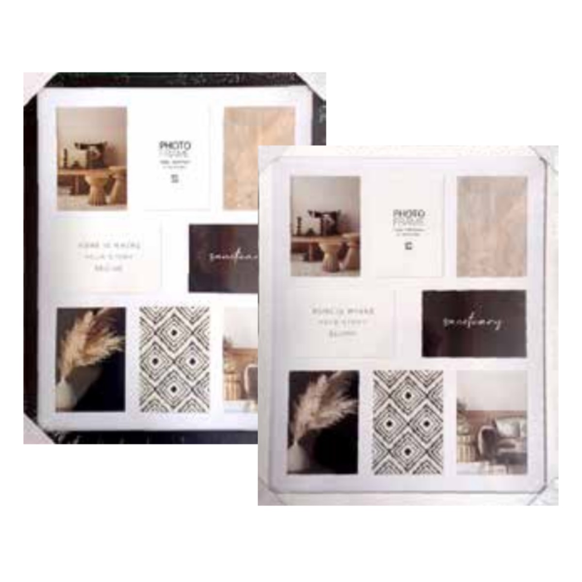 MDF Frame 8 Window Collage 40x50cm Assorted