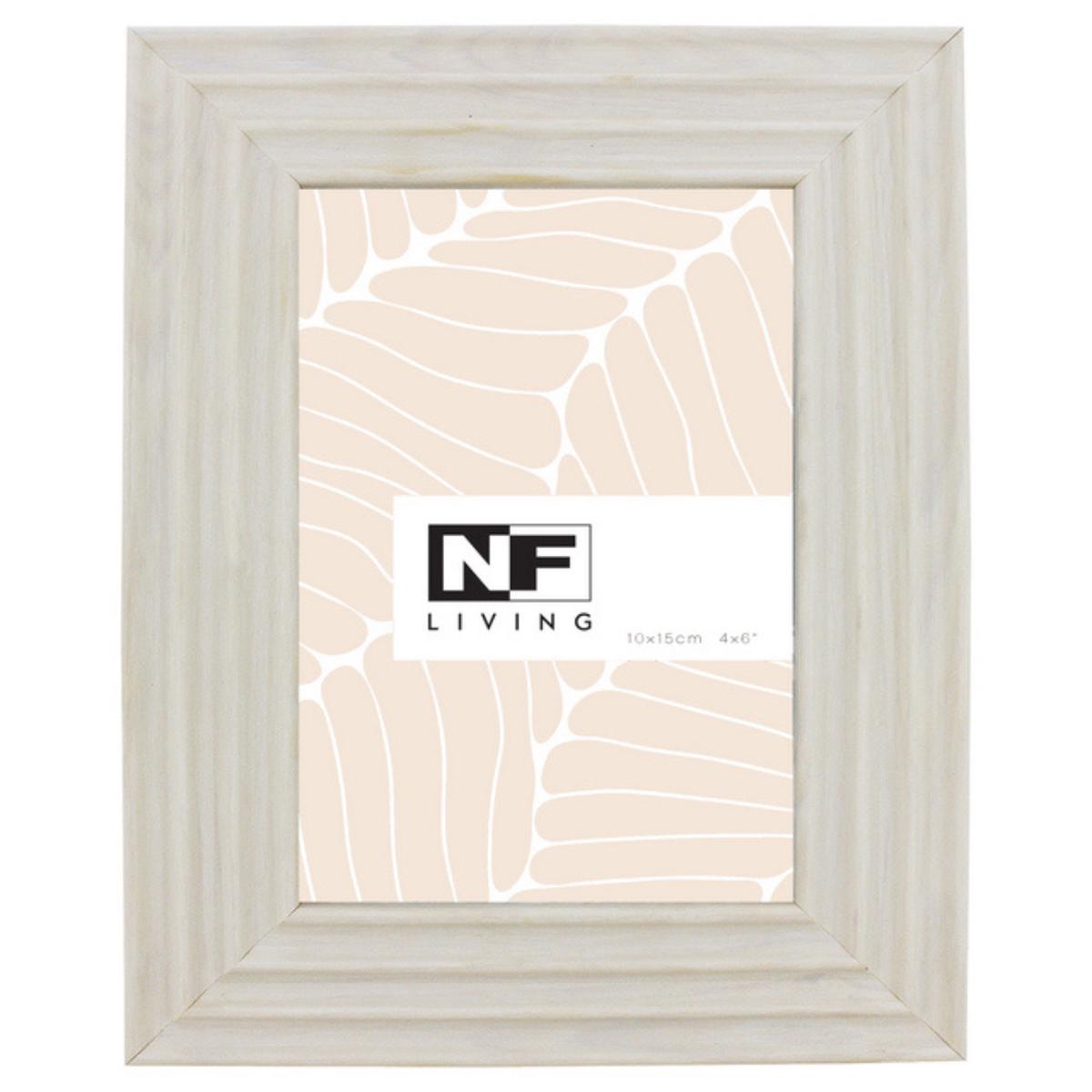 Name And Frame 10x15cm White