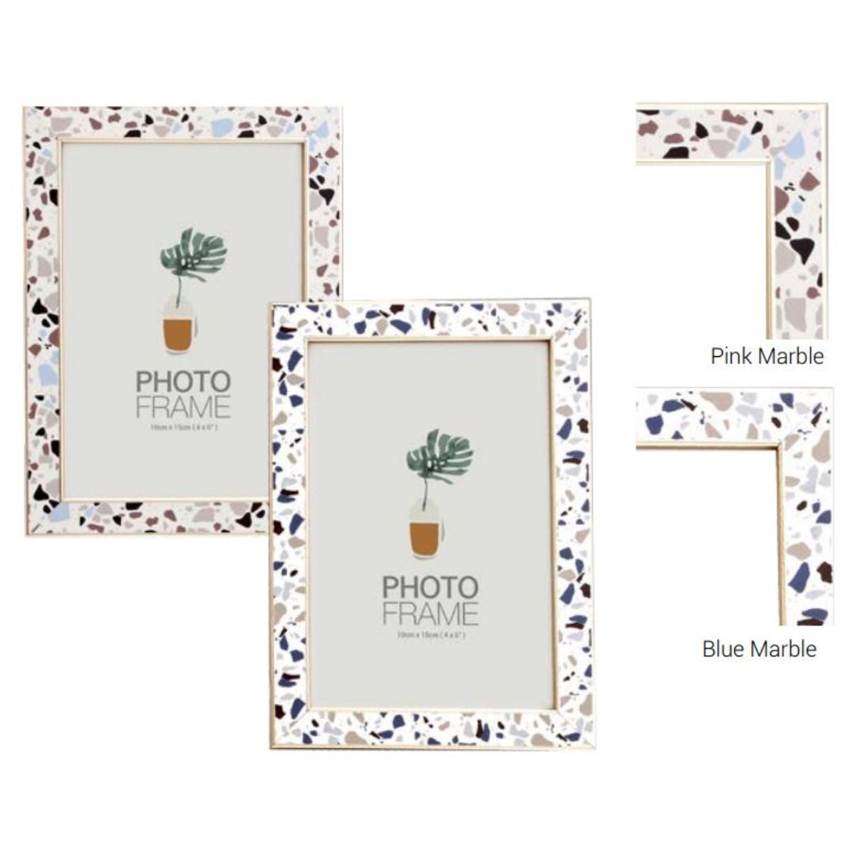 Chloe Photo Frame 10x15cm Assorted