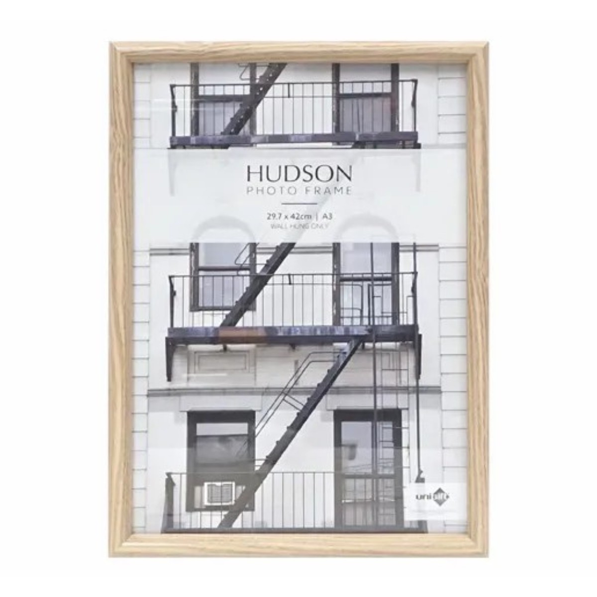 Hudson Round Profile Frame A3