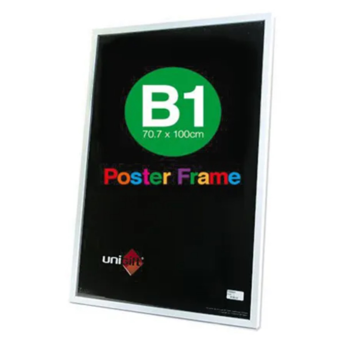 MDF Poster Frame B1 White