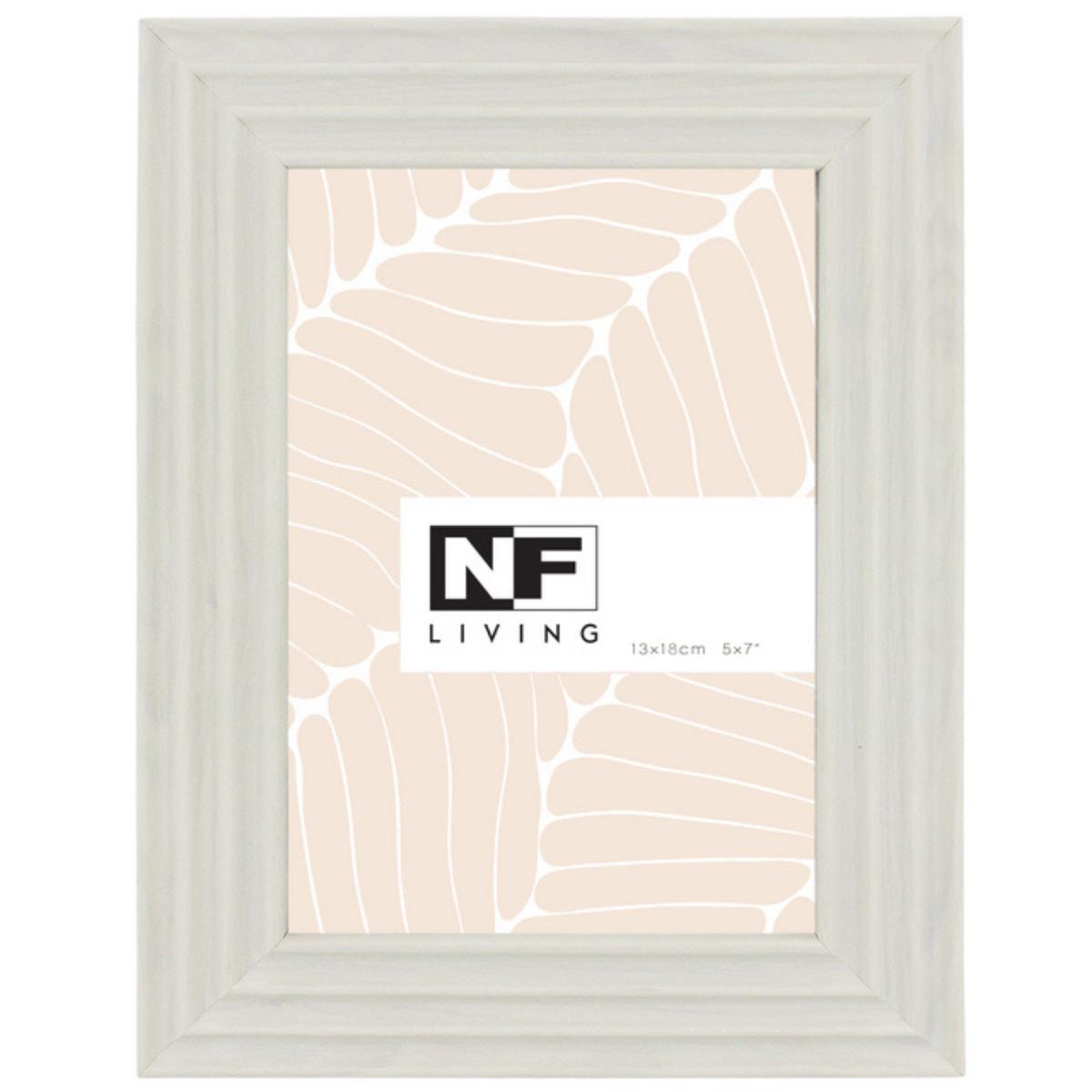Name And Frame 13x18cm White
