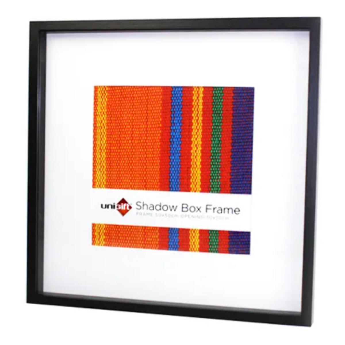 Shadow Box M Frame 50x50cm Black