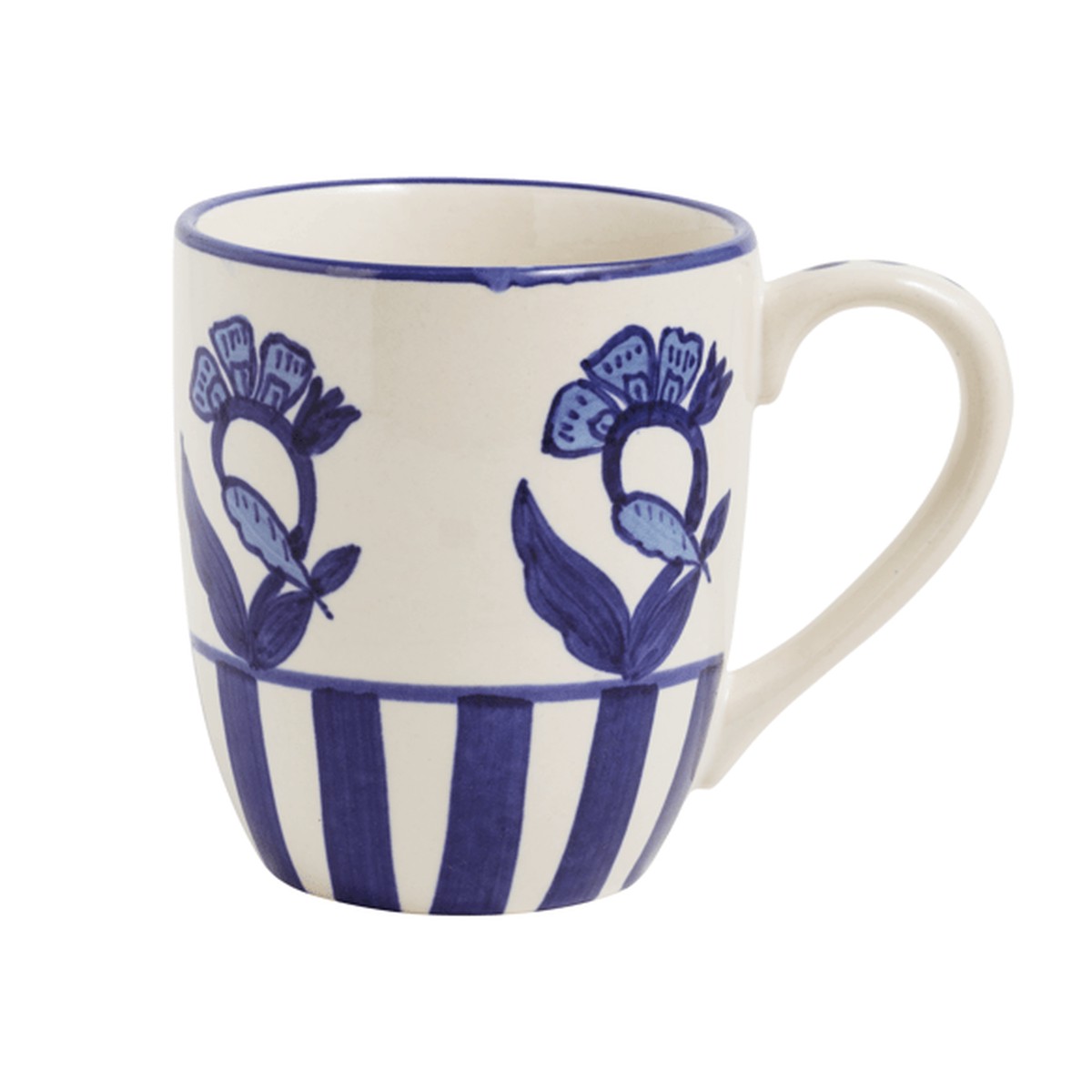 BLUE FLOWER MUG