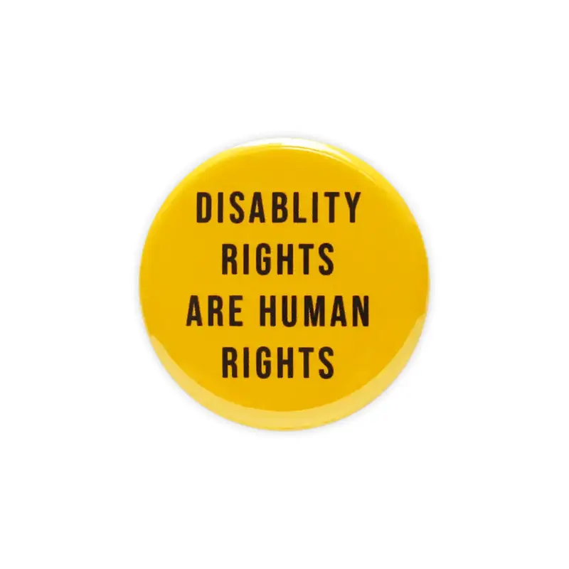 Disability Rights Pin