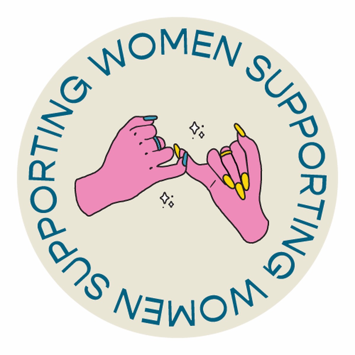 Women Supporting Women Sticker