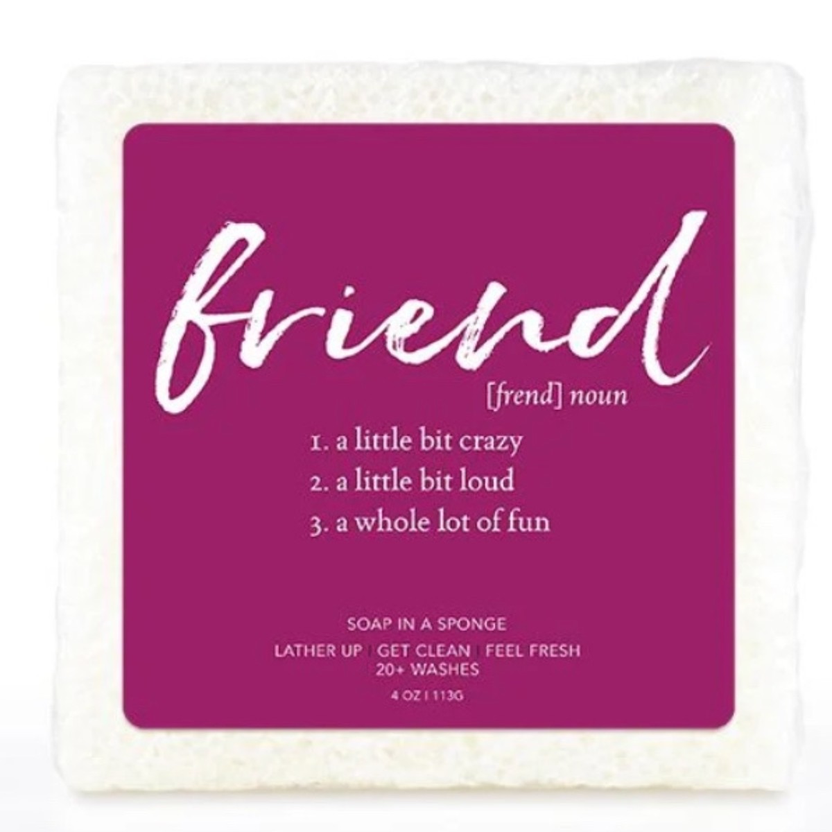 Friend Soap Sponge