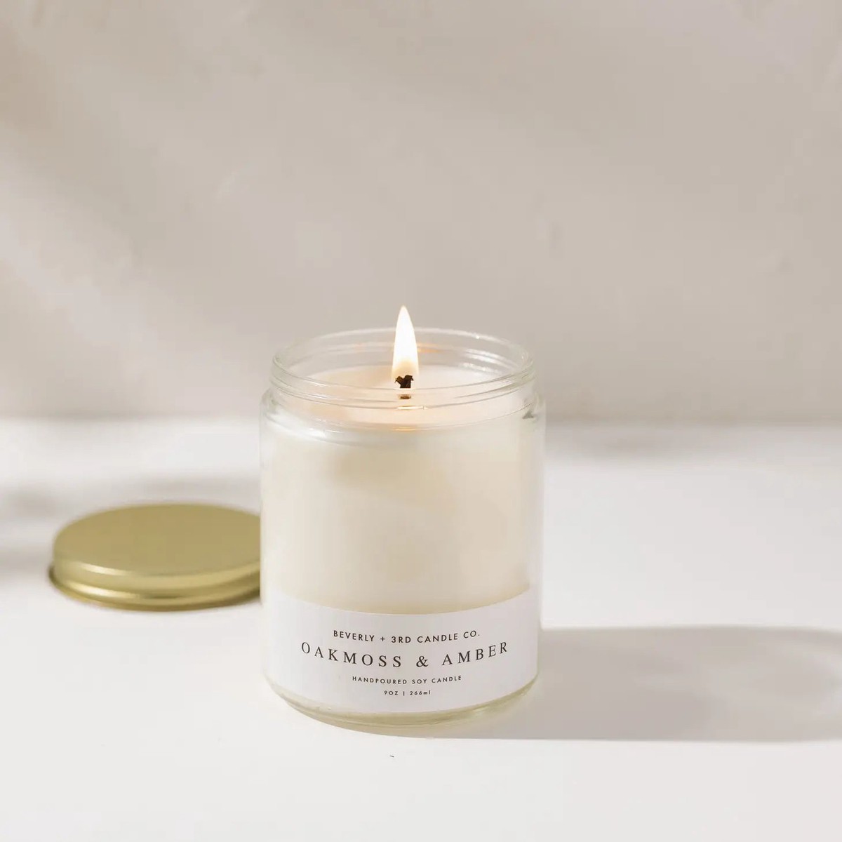 Oakmoss Amber Candle