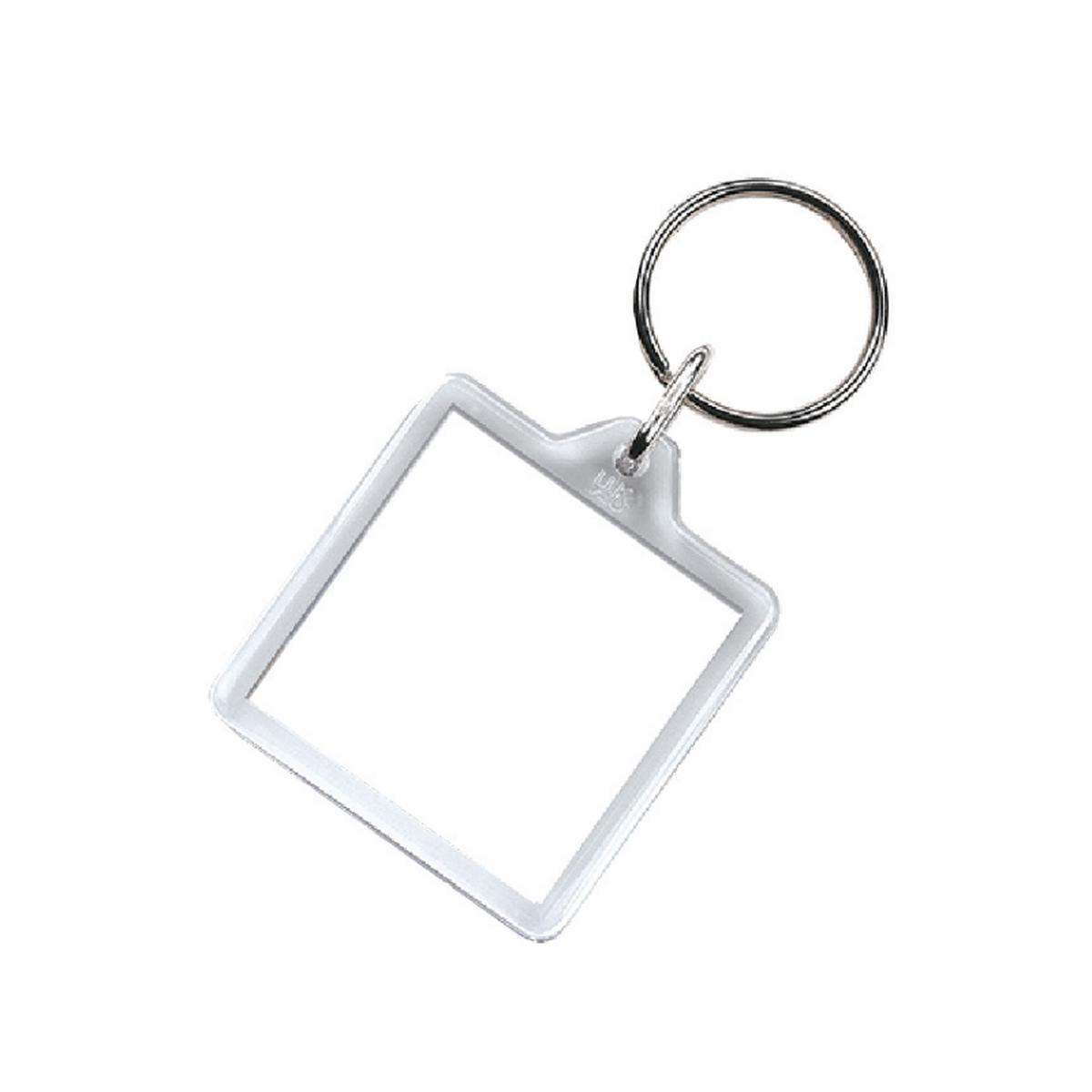 Square Acrylic Keyring